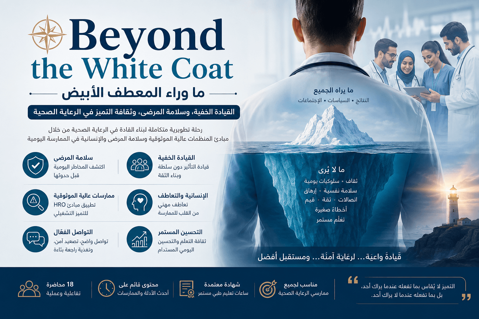 Beyond the White Coat: Modern Leadership, Patient Safety, and Excellence in Healthcare